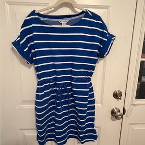Tommy Bahama Nautical Blue and White Dress